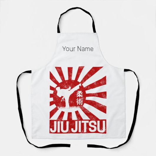 Jiu Jitsu Fighter Japans Martial Arts Schort (Voorkant)