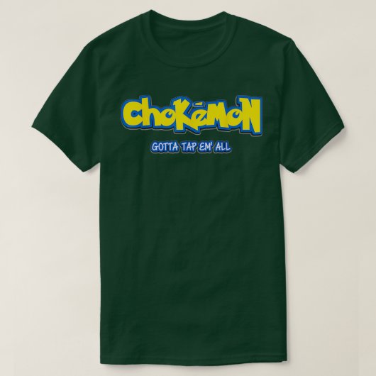 Jiu Jitsu Funny Chokemon BJJ M T-shirt (Design voorkant)