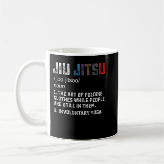 Jiu jitsu Funny definition BJJ of MMA grappler Koffiemok