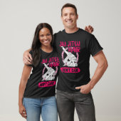 Jiu Jitsu Hair Let niet op T-shirt (Unisex)