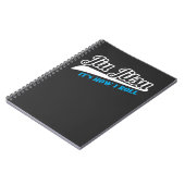 Jiu Jitsu Het is hoe ik BJJ Grappling kan draaien Notitieboek (Linkerzijde)