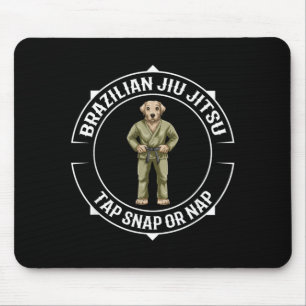 Jiu Jitsu Hond - BJJ en Grappling Mannen Vrouwen K Muismat