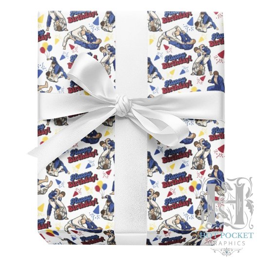 Jiu Jitsu Inpakpapier