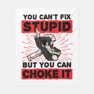 Jiu Jitsu, je kunt geen onstuimige oplossing vinde Fleece Deken