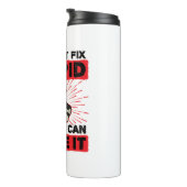 Jiu Jitsu, je kunt geen onstuimige oplossing vinde Thermosbeker (Geroteerd rechts)