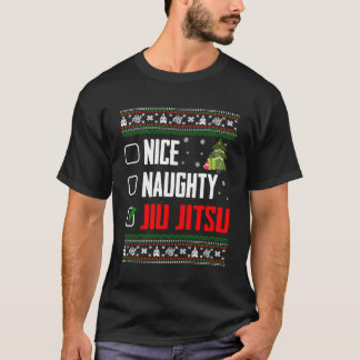 Jiu Jitsu lelijk voor Kerstmis T-shirt