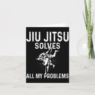 Jiu Jitsu lost problemen op - Grappig Braziliaans Kaart