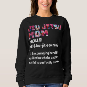 Jiu Jitsu Ma Definition Floral Trui
