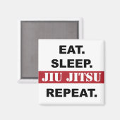 Jiu Jitsu Magnet Magneet (Voorkant / Achterkant)