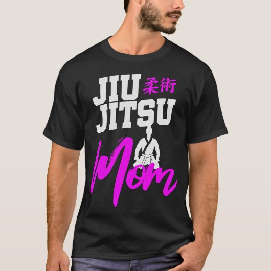 Jiu Jitsu Mam Martial Arts Moederdag Funny T-shirt (Voorkant)