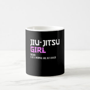 jiu-jitsu-meisje koffiemok