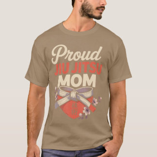 Jiu Jitsu Moeder Retro Vintage Trots Jiu Jitsu T-shirt