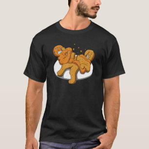 Jiu jitsu ontbijtkoek in Armbar skill BJJ Grappige T-shirt