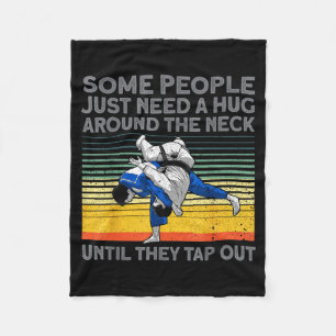 Jiu Jitsu-ontwerp voor mannen, vrouwen, kinderen B Fleece Deken