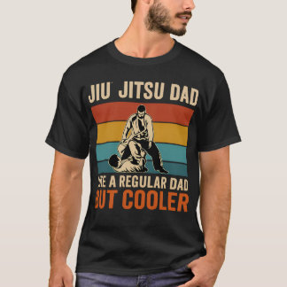 Jiu Jitsu papa zoals een gewone papa maar cooler G T-shirt