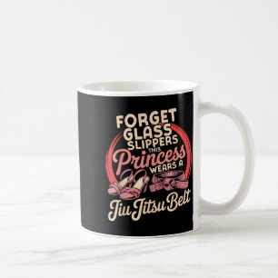 Jiu Jitsu Retro Vintage Vergeet Glazen Muiltjes Di Koffiemok