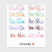 Jiu-Jitsu Stickers (Vel)