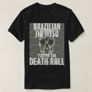 Jiu Jitsu sur le T-shirt de petit pain de la mort