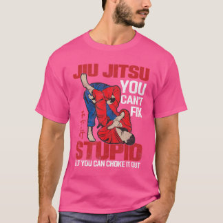 Jiu Jitsu Train als een beest BJJ MMA Jujitsu Jiu  T-shirt