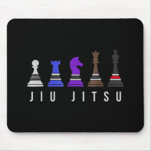 jiu jitsu    trainingschess , gift bjj met tekst . muismat