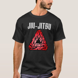 Jiu Jitsu Tribal Gracie Triangle Bjj Grapple MM T-shirt