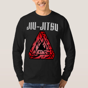 Jiu Jitsu Tribal Gracie Triangle Bjj Grapple MM T-shirt