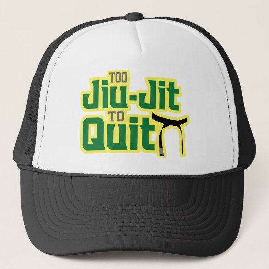 Jiu-Jitsu Trucker Pet (Voorkant)