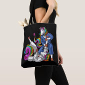 Jiu-Jitsu Unicorns Draagtas (Dichtbij)