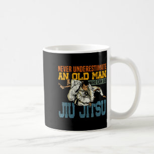 Jiu Jitsu Vader Vader Vintage Retro Onderschat Koffiemok