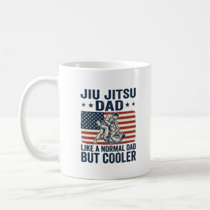 Jiu Jitsu Vader Vintage Vlag Shirt Ontwerp_1 Koffiemok