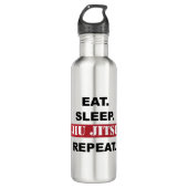 Jiu Jitsu Water Bottle Waterfles (Voorkant)