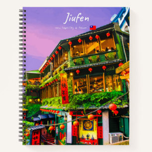 Jiufen, Taiwan - Oude Theehuis Spiraal Notitieboek