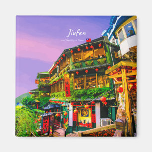 Jiufen, Taiwan - Oude Theesalon Magneet