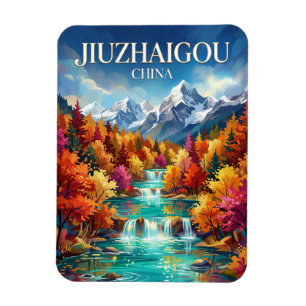 Jiuzhaigouvallei China Magneet