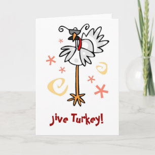 Jive Turkije Feestdagen Kaart