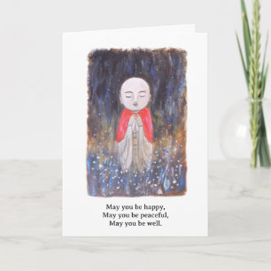 Jizo Gebeden Boeddhistische Sympathie Empathie Zor Kaart