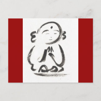 Jizo Red Briefkaart