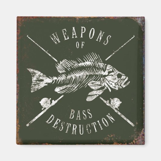 JJ56 Weapons of Bass.tif Magneet (Voorkant)