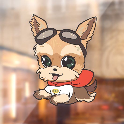 JJ Flying Window Sticker (Vel 2)