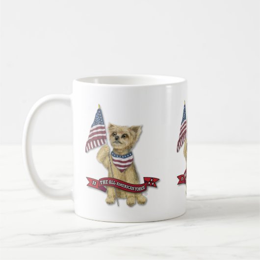 JJ La Mug Yorkie Toute-Américaine (Gauche)