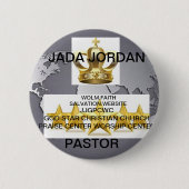 JJGPCWC DIEU STAR CHRISTIAN CHURCH BADGE ERASER (Devant)