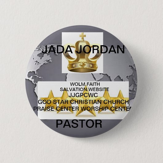 JJGPCWC DIEU STAR CHRISTIAN CHURCH BADGE ERASER (Devant)