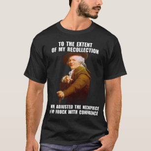 Jjoseph Ducreux Archaic Rap Poppin' Neckpart T-shirt