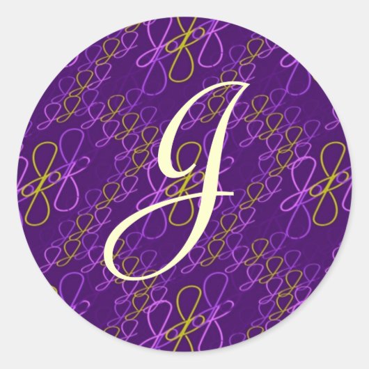 JJparade verbazingwekkende druif Ronde Sticker (Voorkant)