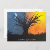 JK16 APPAREL - Stellar Dichotomy Briefkaart (Voorkant / Achterkant)