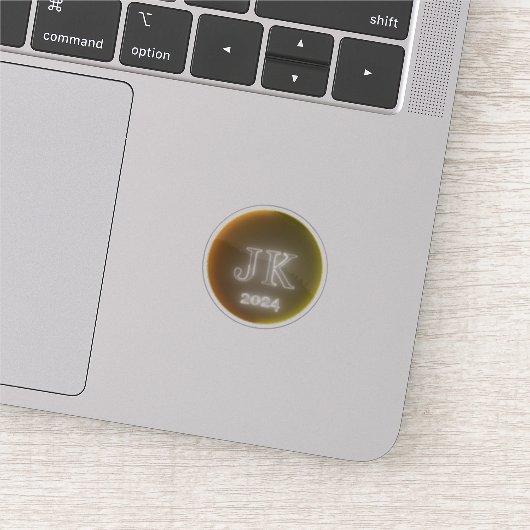 JK 2024 Logo Tiny Clear Vinyl Stickers (Detail)