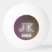 JK 2026 Both Sides Ping Pong Ball (Voorkant)
