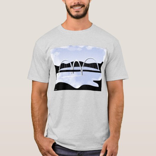JK ponte Brasília DF Brasil T-shirt (Voorkant)