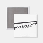 JL B/W Skewed Magneet (Voorkant / Achterkant)