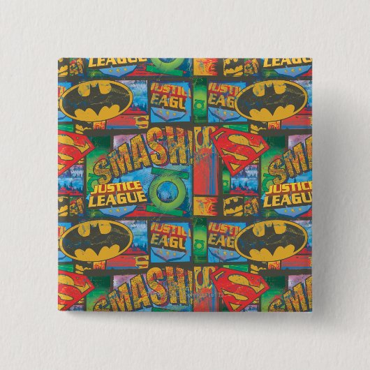 JL Core Supreme 4 Vierkante Button 5,1 Cm (Voorkant)